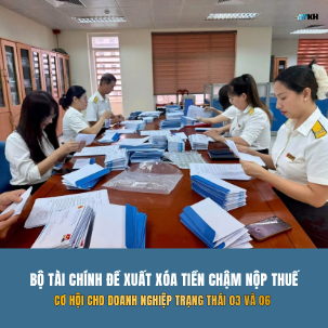 Bộ Tài chính đề xuất xóa tiền chậm nộp thuế cho doanh nghiệp ở trạng thái 03 và 06 