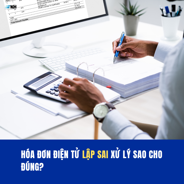 Hóa đơn điện tử lập sai xử lý như thế nào theo quy định?