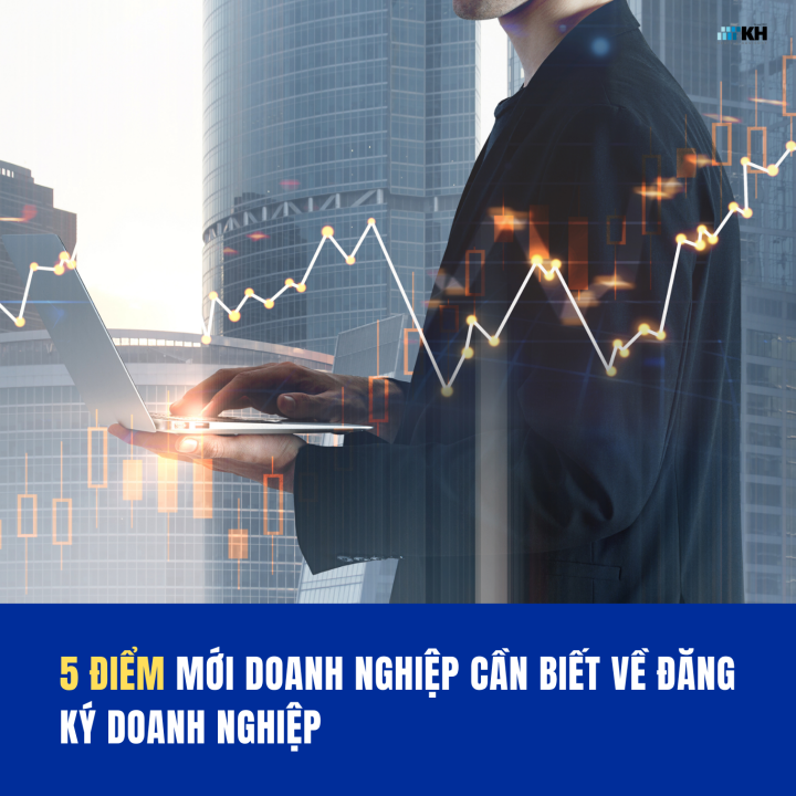 5 điểm mới doanh nghiệp cần biết về đăng ký doanh nghiệp